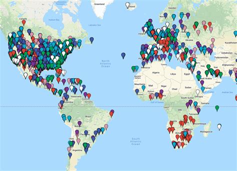 marriott hotels map